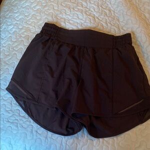Lululemon Athletica Black Performance Athletic Shorts 4”